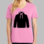 Ladies Core Cotton V Neck Tee Thumbnail