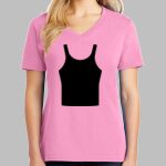 Ladies Core Cotton V Neck Tee Thumbnail