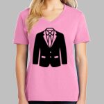Ladies Core Cotton V Neck Tee Thumbnail
