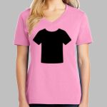 Ladies Core Cotton V Neck Tee Thumbnail