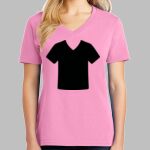 Ladies Core Cotton V Neck Tee Thumbnail