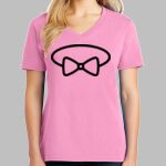 Ladies Core Cotton V Neck Tee Thumbnail