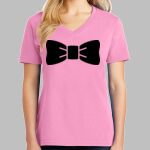 Ladies Core Cotton V Neck Tee Thumbnail