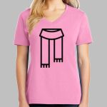 Ladies Core Cotton V Neck Tee Thumbnail