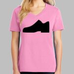 Ladies Core Cotton V Neck Tee Thumbnail