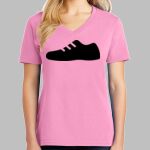 Ladies Core Cotton V Neck Tee Thumbnail