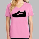 Ladies Core Cotton V Neck Tee Thumbnail