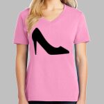Ladies Core Cotton V Neck Tee Thumbnail