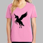 Ladies Core Cotton V Neck Tee Thumbnail