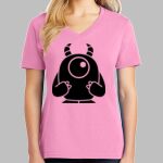 Ladies Core Cotton V Neck Tee Thumbnail