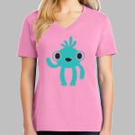 Ladies Core Cotton V Neck Tee Thumbnail
