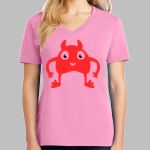 Ladies Core Cotton V Neck Tee Thumbnail