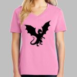 Ladies Core Cotton V Neck Tee Thumbnail