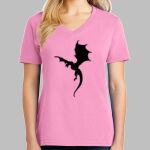 Ladies Core Cotton V Neck Tee Thumbnail