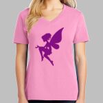 Ladies Core Cotton V Neck Tee Thumbnail