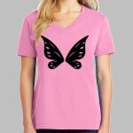 Ladies Core Cotton V Neck Tee Thumbnail