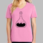 Ladies Core Cotton V Neck Tee Thumbnail