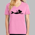 Ladies Core Cotton V Neck Tee Thumbnail