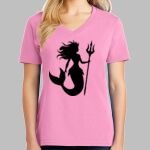 Ladies Core Cotton V Neck Tee Thumbnail