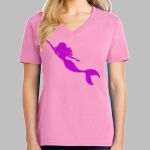 Ladies Core Cotton V Neck Tee Thumbnail