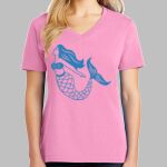 Ladies Core Cotton V Neck Tee Thumbnail