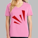 Ladies Core Cotton V Neck Tee Thumbnail