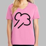 Ladies Core Cotton V Neck Tee Thumbnail
