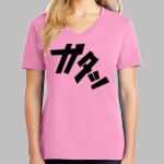 Ladies Core Cotton V Neck Tee Thumbnail
