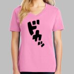 Ladies Core Cotton V Neck Tee Thumbnail