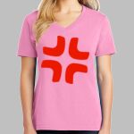 Ladies Core Cotton V Neck Tee Thumbnail