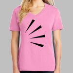 Ladies Core Cotton V Neck Tee Thumbnail