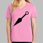 Ladies Core Cotton V Neck Tee Thumbnail