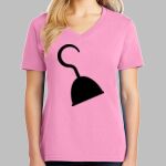 Ladies Core Cotton V Neck Tee Thumbnail