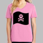 Ladies Core Cotton V Neck Tee Thumbnail