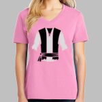 Ladies Core Cotton V Neck Tee Thumbnail