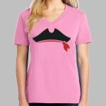 Ladies Core Cotton V Neck Tee Thumbnail