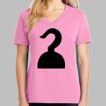 Ladies Core Cotton V Neck Tee Thumbnail