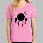 Ladies Core Cotton V Neck Tee Thumbnail