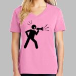 Ladies Core Cotton V Neck Tee Thumbnail