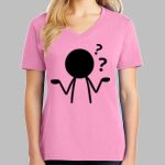 Ladies Core Cotton V Neck Tee Thumbnail