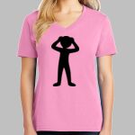 Ladies Core Cotton V Neck Tee Thumbnail