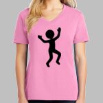 Ladies Core Cotton V Neck Tee Thumbnail