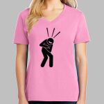 Ladies Core Cotton V Neck Tee Thumbnail