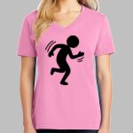Ladies Core Cotton V Neck Tee Thumbnail