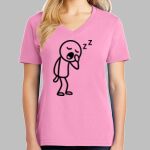 Ladies Core Cotton V Neck Tee Thumbnail