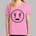 Ladies Core Cotton V Neck Tee Thumbnail
