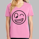 Ladies Core Cotton V Neck Tee Thumbnail