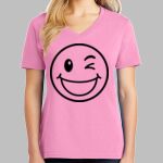 Ladies Core Cotton V Neck Tee Thumbnail