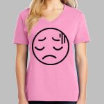 Ladies Core Cotton V Neck Tee Thumbnail
