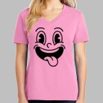 Ladies Core Cotton V Neck Tee Thumbnail